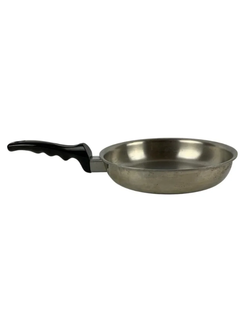 West Bend 8.5 inch Stainless Steel Saute Pan With Black Handle Made In USA